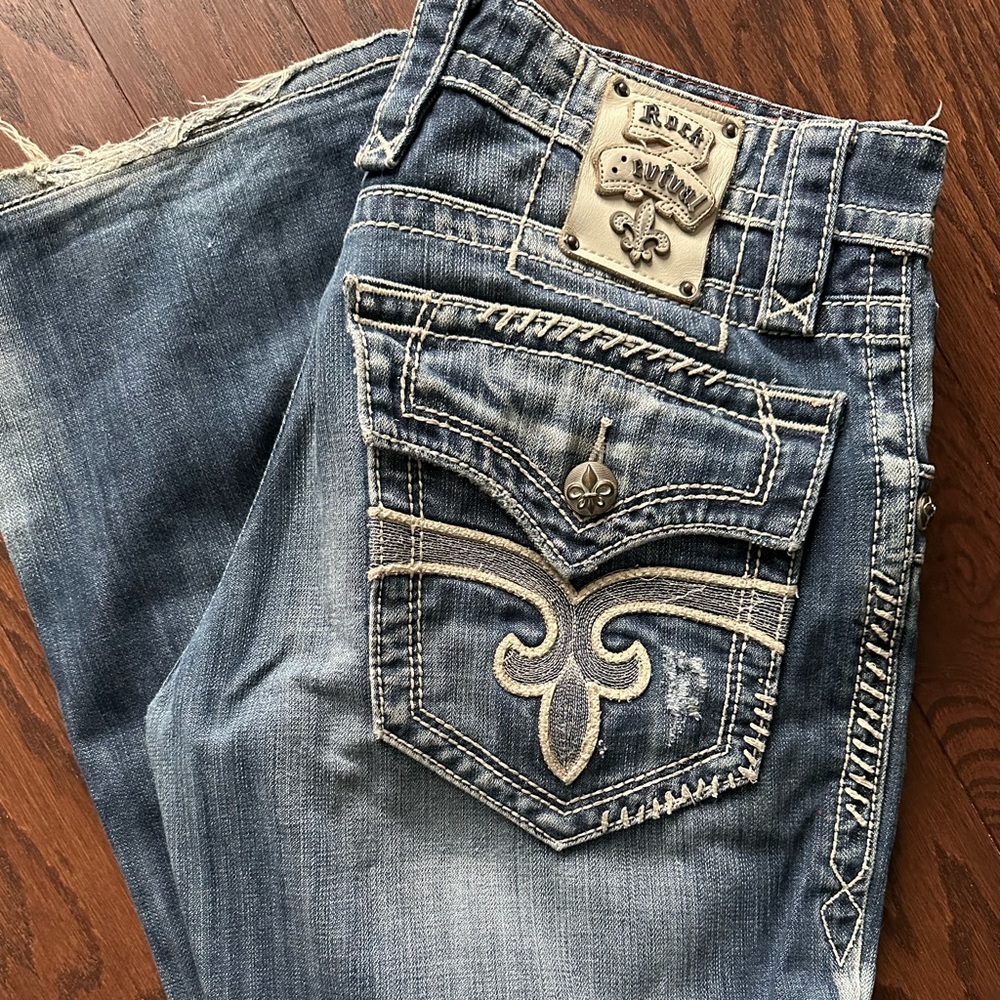 Men’s Rock Revival Boot Cut Jeans Size 32